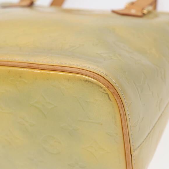 LOUIS VUITTON Monogram Vernis Houston Hand Bag Gris M91053 - Picture 14 of 16